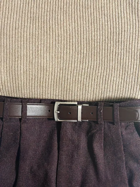 An argument for tucking in sweaters and why it's about the silhouette