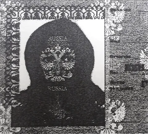A passport photo isn't as scary as the photocopies of it: Russian passport photocopies
