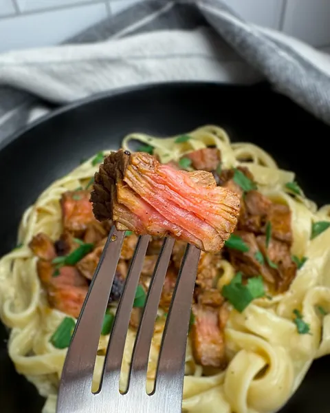 [Homemade] Steak Pasta
