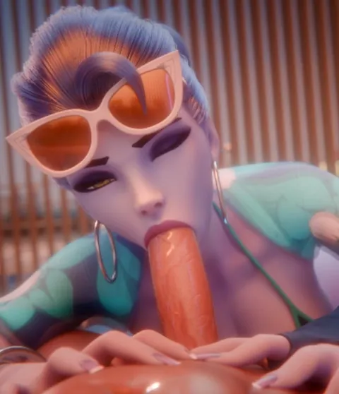 Sexy Widowmaker loves you at the end