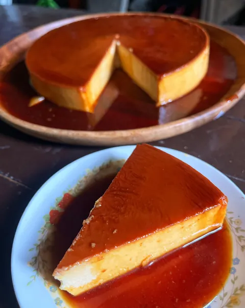 Homemade Cheesecake flan 🍮