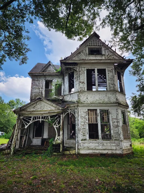 Beautiful abandoned house