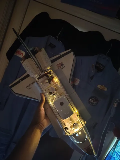 My flight ready Enterprise (OV-080) that I made back in 2022!