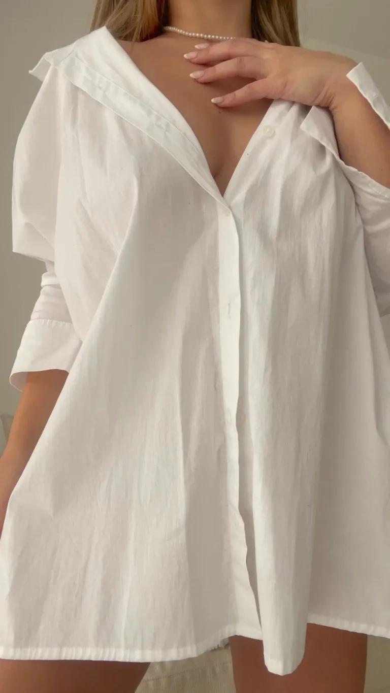 I look good in your office shirt