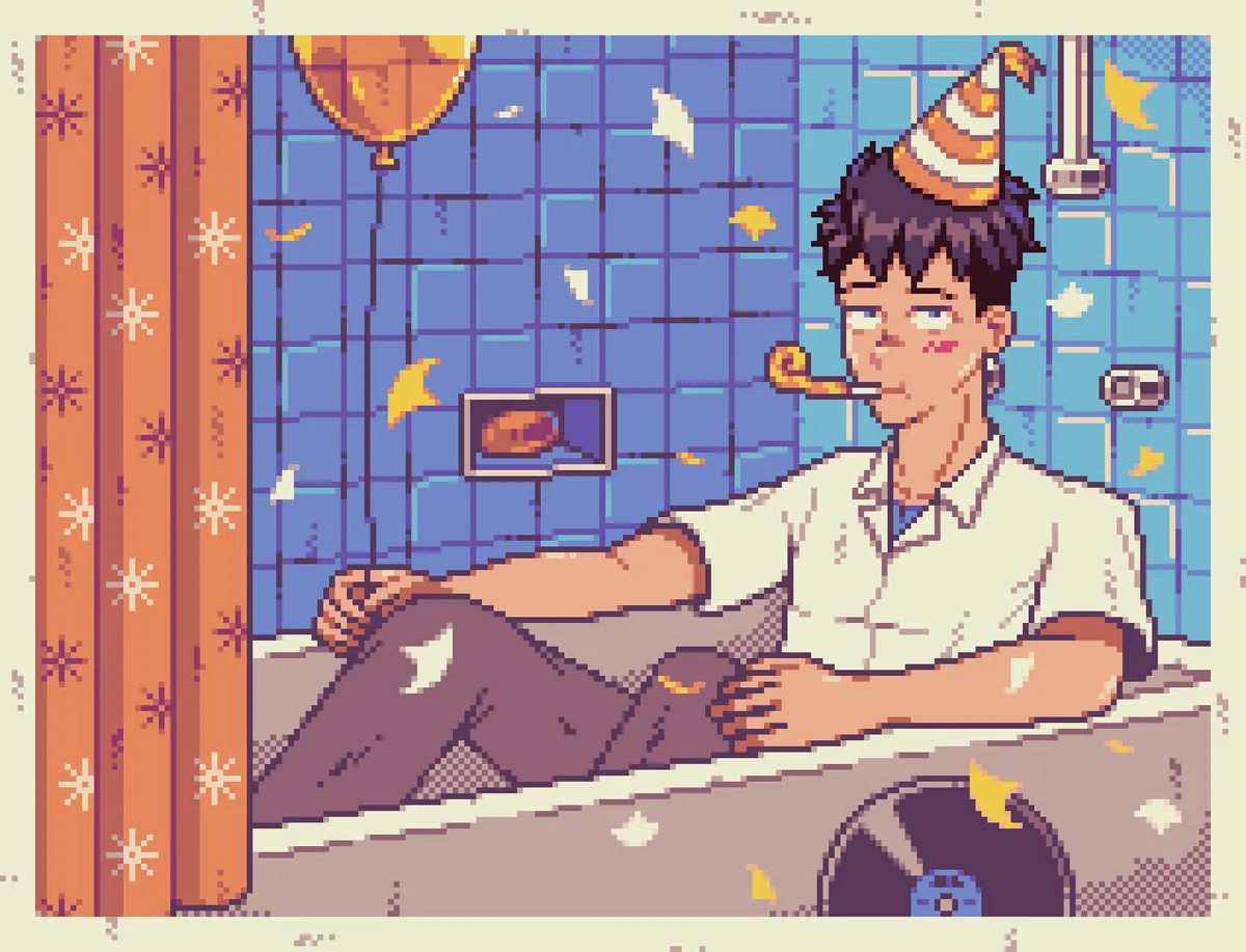 "Splish splash, I was taking a bath..."