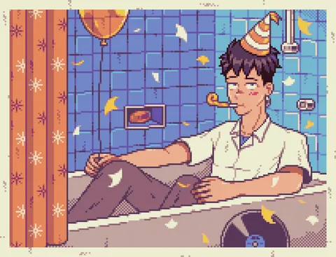 "Splish splash, I was taking a bath..."