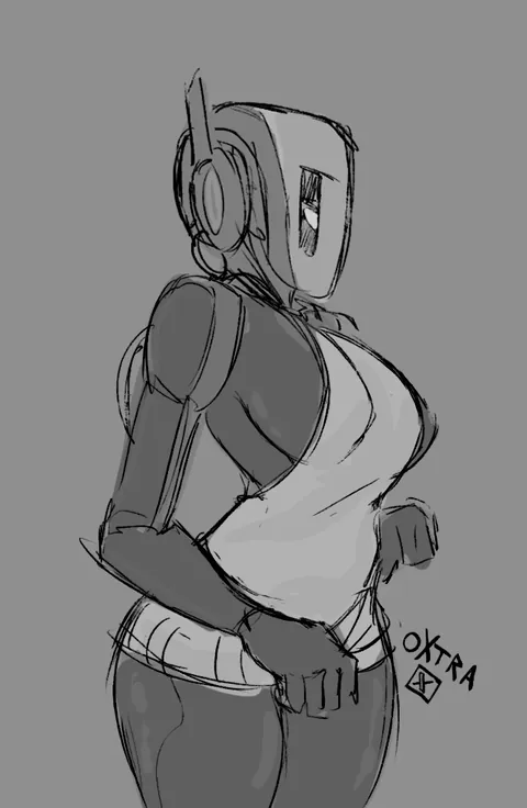 Glados Riding (OxtraArt)