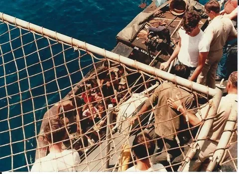 My best day in the US Navy. Operation Boat People (OC)