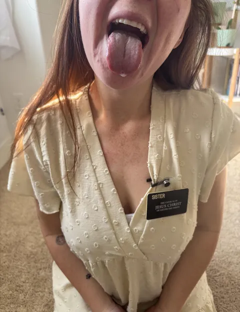 just trying to be the sluttiest mormon