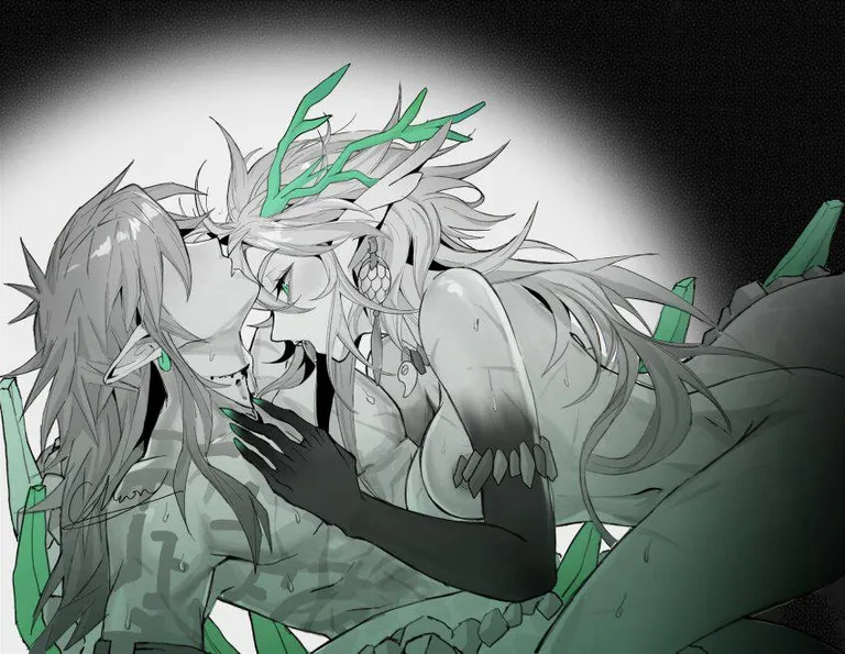 Dragon Zelda and Link (shuo yue)