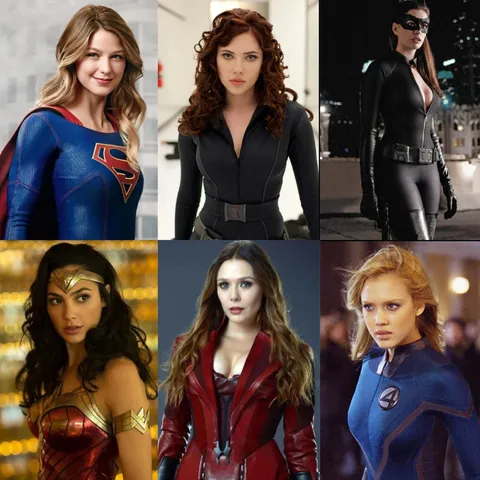 Who's the most attractive female superhero?