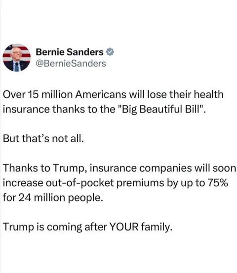 He is coming after YOUR family