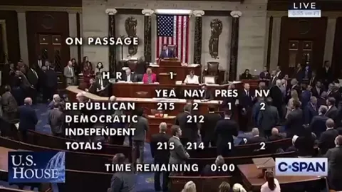 The House of Representatives ERUPTS in cheers and applause as President Trump’s One Big Beautiful Bill officially PASSES