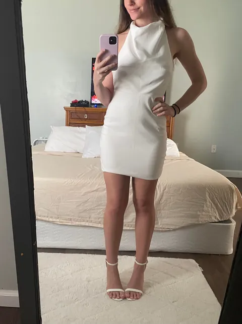 Let’s get rid of this dress