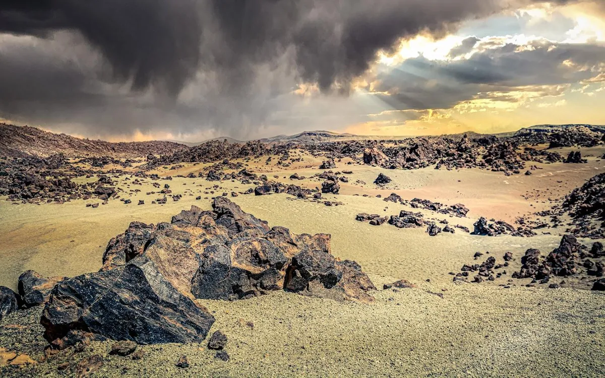 Surface of Io Unleashed, Tenerife [OC] [1470x919]