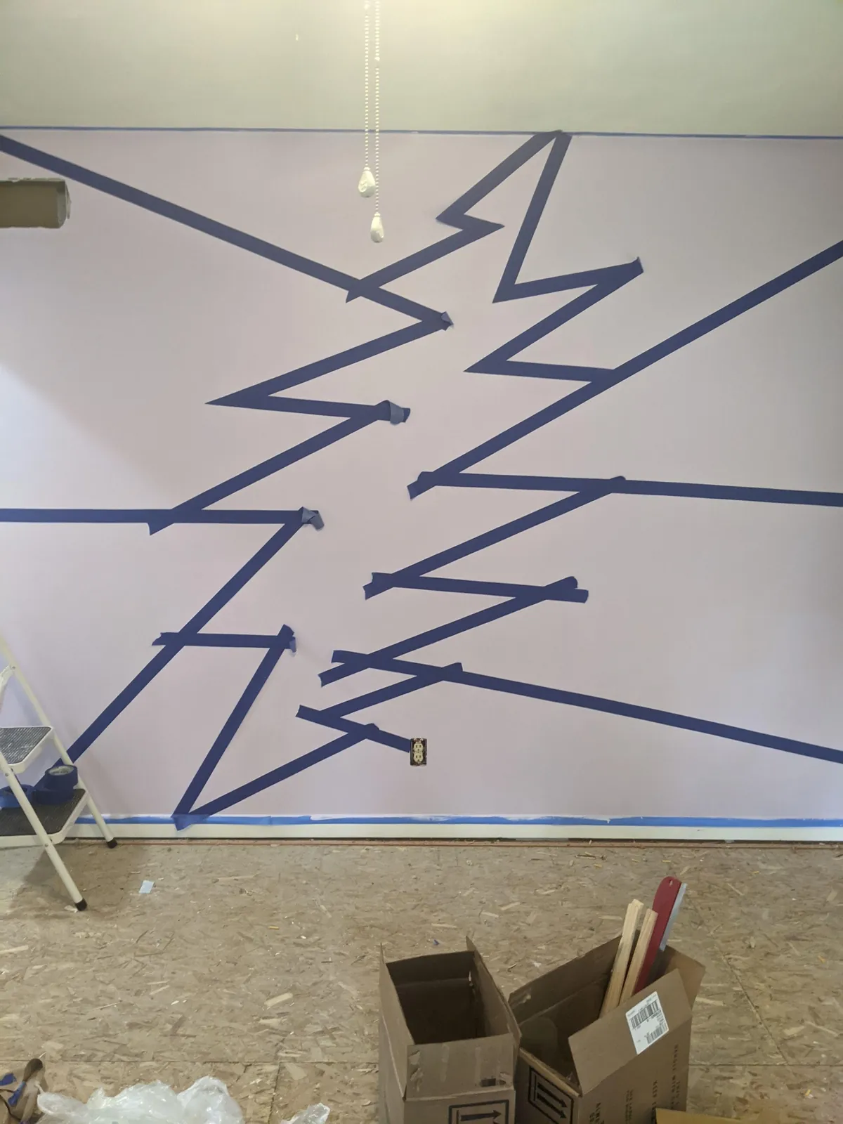 Painted a wall for my daughters ⚡