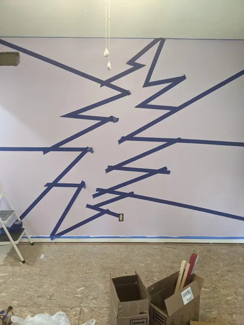 Painted a wall for my daughters ⚡