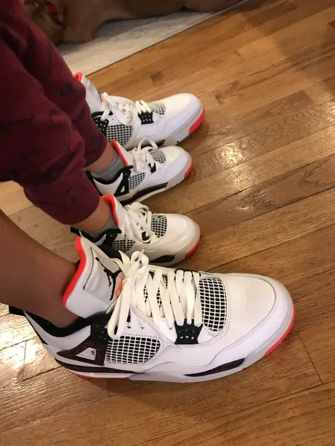 I was never able to afford Jordans growing up so now that I can, I got my first pair and a pair for my son to match. They’re not the most sought after or most expensive but I like them.
