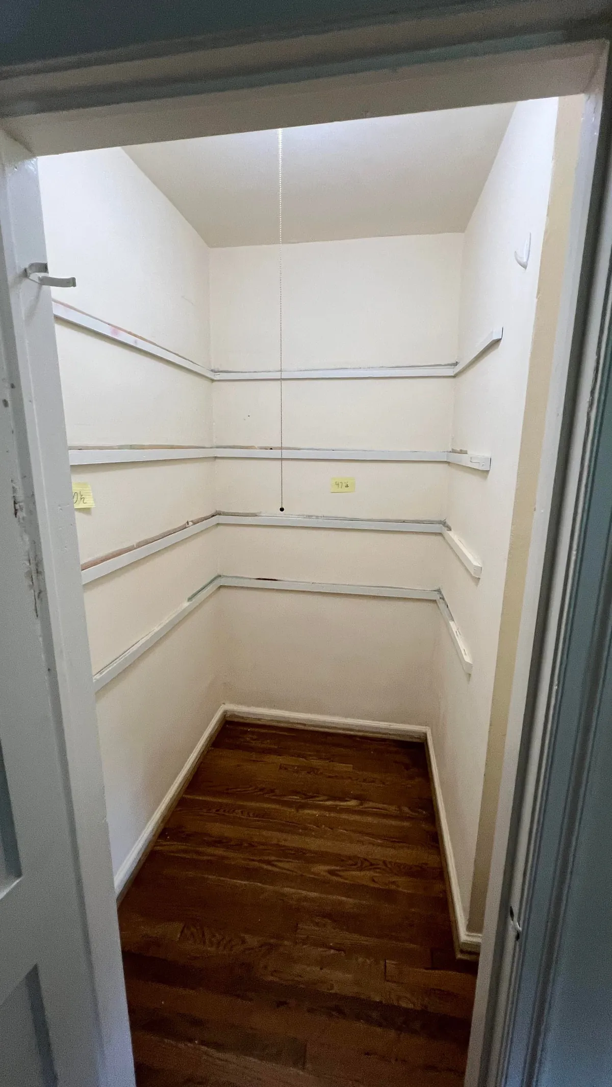 recent pantry renovation