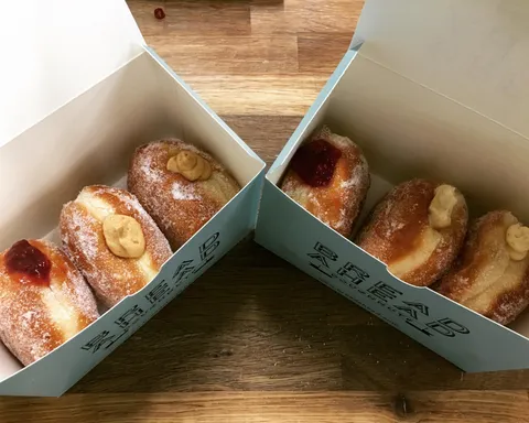 The results of my doughnut making class! [3780 × 3024]