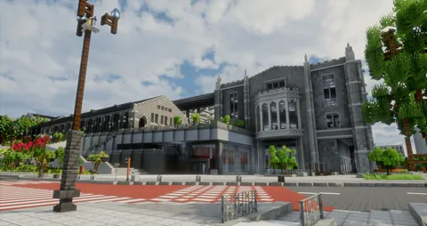 I Spent 700 Hours Building My University Campus in Minecraft