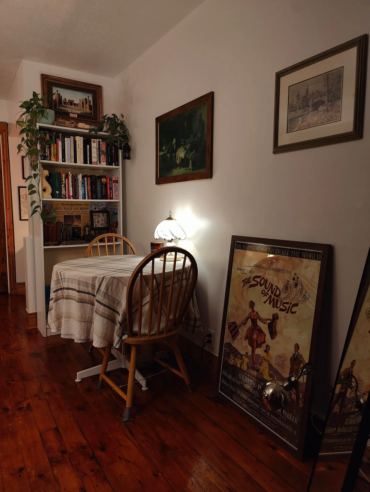 Less than a month after moving in. Swipe to see before!