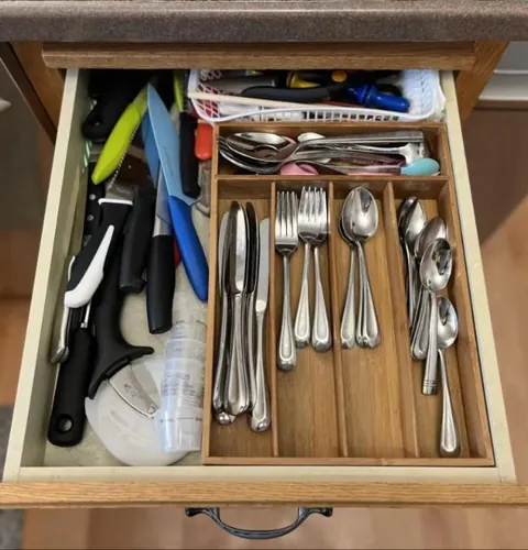 Dog sitter reorganized my kitchen while I was away