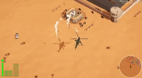 I got tired of waiting for a Desert Strike remake so I made my own - UPDATE