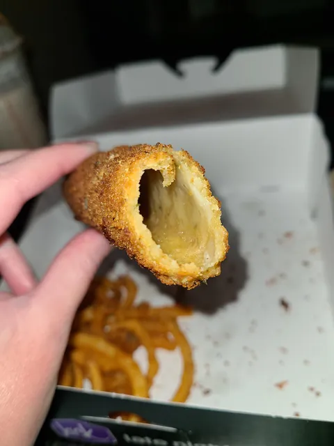 Mozzarella stick was just a stick