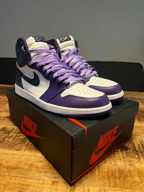 Finally replaced my Court Purple AJ1's today after a lot of wear &amp; tear