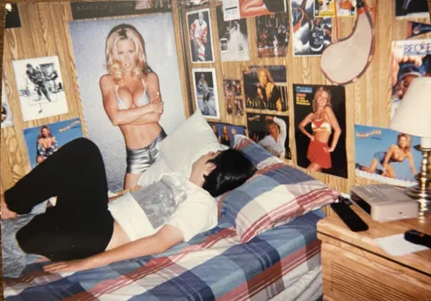 My bedroom circa 1996-97