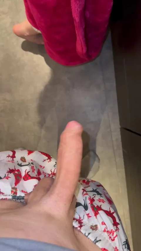 Sucking his dick in the communal college kitchen