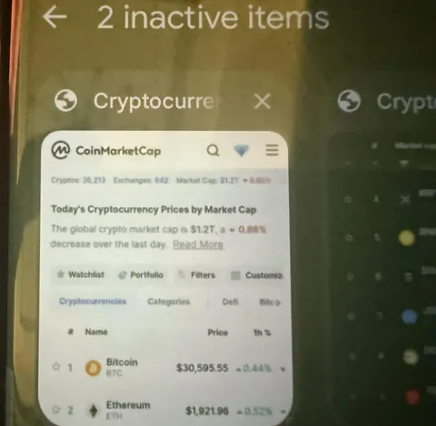 I was about to reset an older phone, and there was still a tab open...
