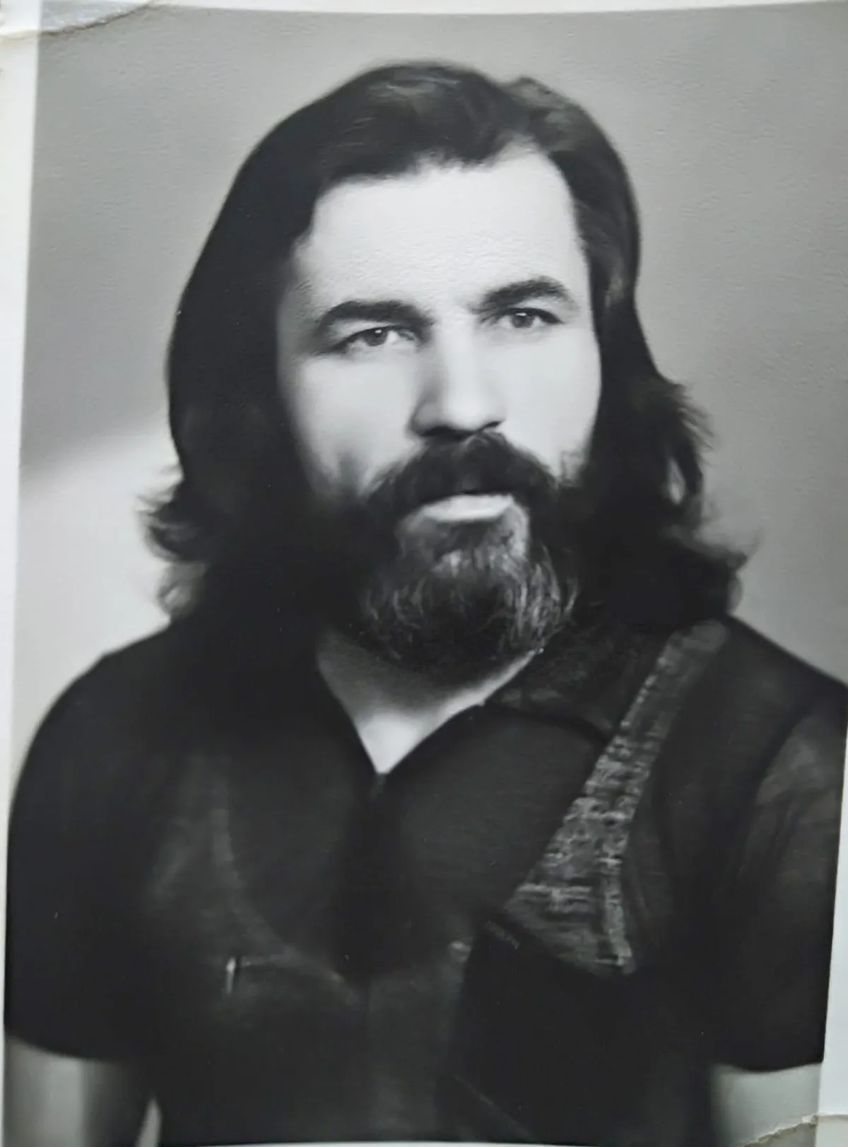 My grandpa in the 1980s. He had just returned from a trip overseas as a sailor on a fishing boat