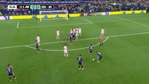 Jordan 1-[3] Argentina - Lionel Messi freekick 80'