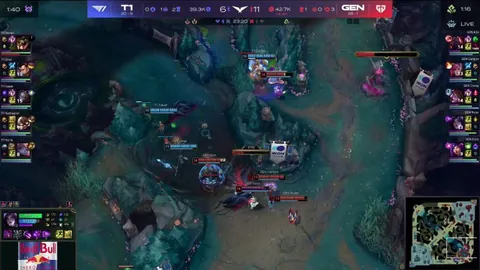 [T1 vs GEN] GEN and T1 go blow for blow as Faker steals Atakhan