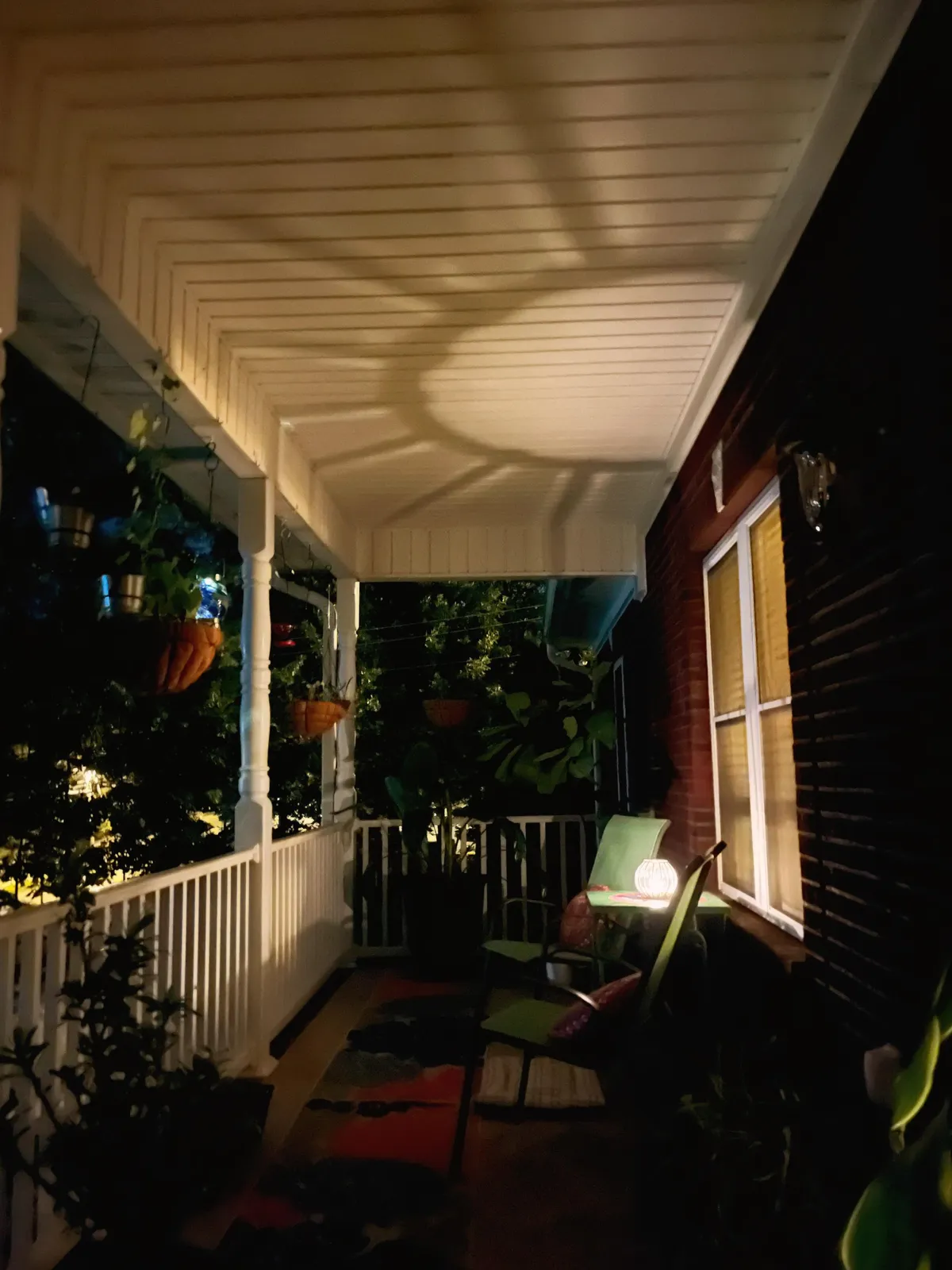 I feel like our front porch at night is a mood. (Deep South, USA) 