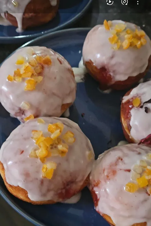 [Homemade] polish doughnuts! Fat Thursday in Poland