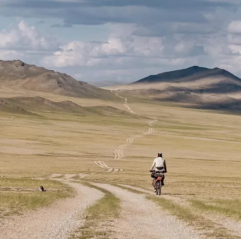 I cycled across Mongolia. Here are some pics. 