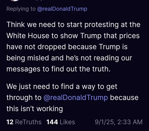 No, it’s not him that’s been “misled”