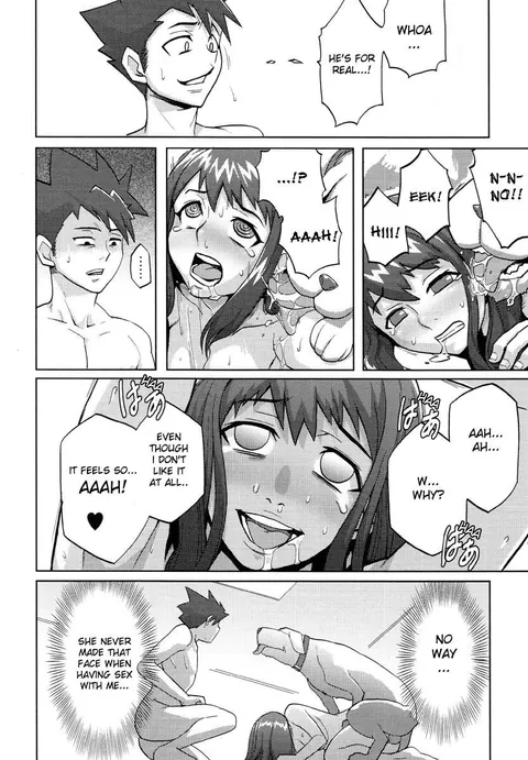 Kyouko thought fucking a dog would be a joke, but she learned Jinbee's FAT knot feels much better than a guys skinny dick. She's fat dog cock only now. [isako rokuroh]