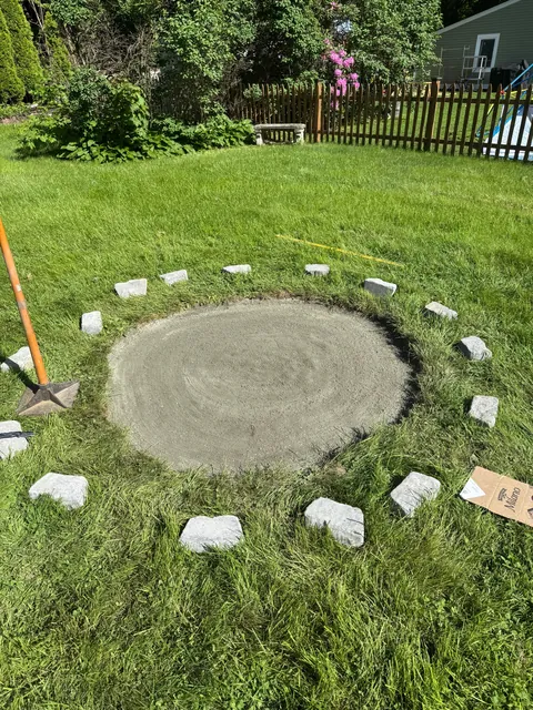 My first real DIY project - backyard fire pit