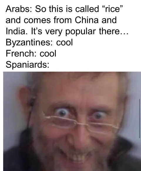 And so "paella" was invented!