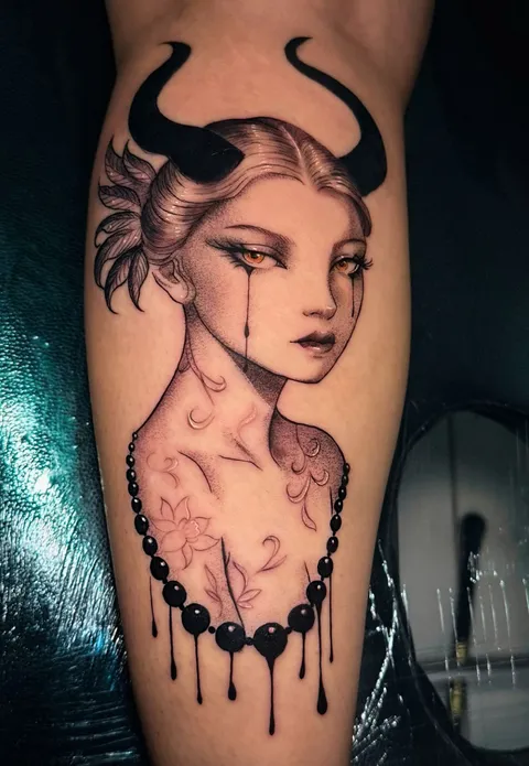 My tattoo artist gave me this one as a gift, what do you guys think?