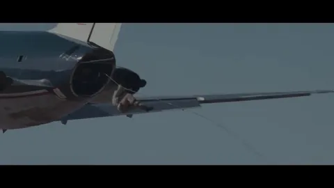 Sylvester Stallone paid $1 million dollars out of his own pocket for stunt man Simon Crane to slide between two planes on a cable at 15,000 feet (4.6 km) - making it the most expensive aerial stunt ever, according to the Guinness Book of World Records