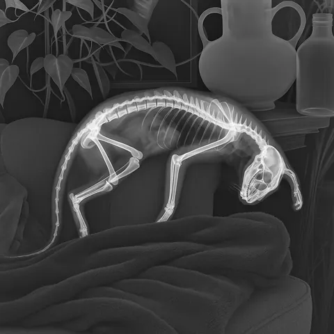 Asked chatgpt to generate an x-ray version of photos