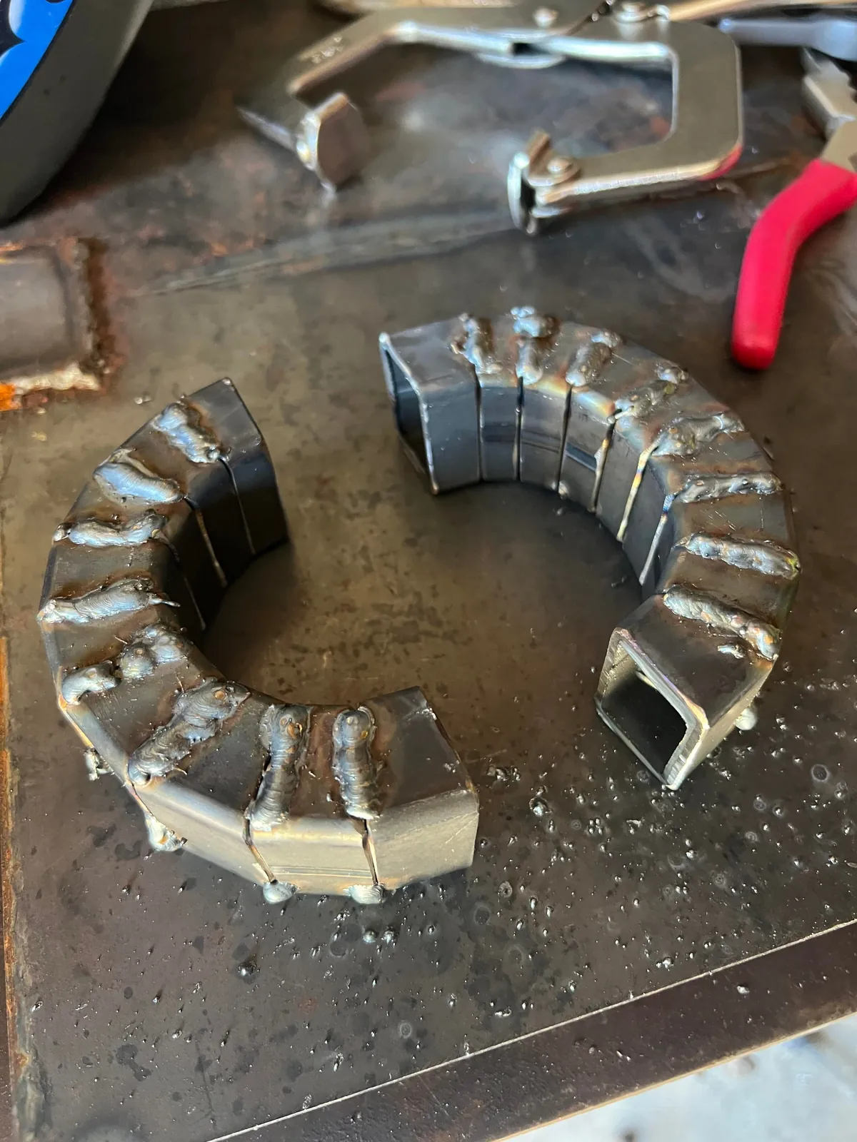 Built a new railing for my front steps