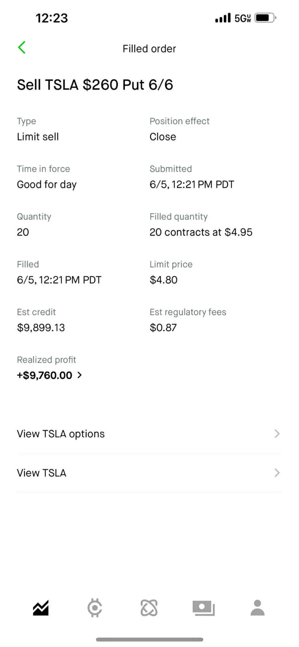 Thank you papa musk and trump.$140 to $9k. YOLO