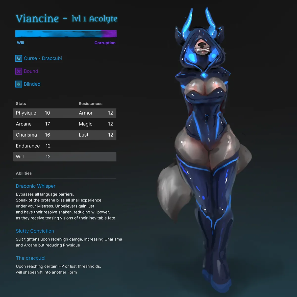 Squel's Cursed Collar 2 (2/2). by (convolute) [F/F/M]