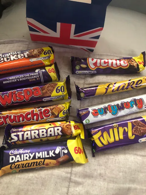 My candy from Britain came, I hope one day to actually visit the uk 😭😍